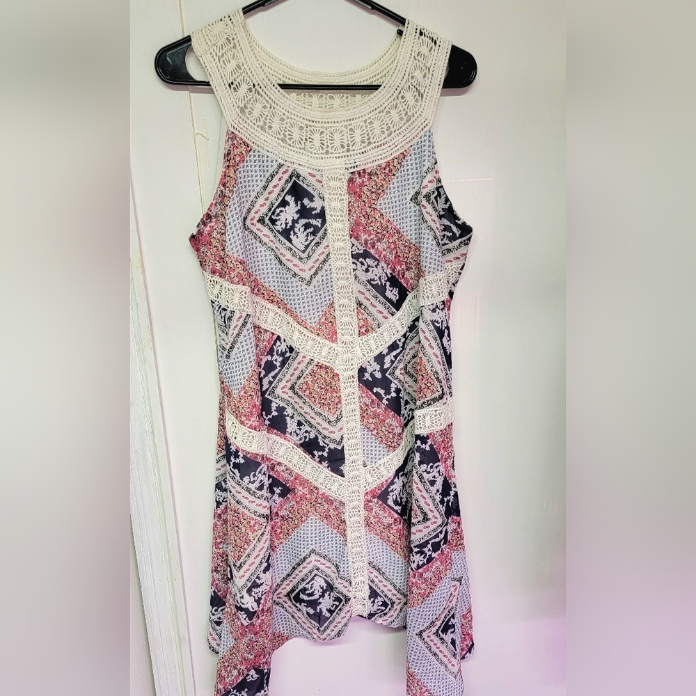 Strapless summer dress